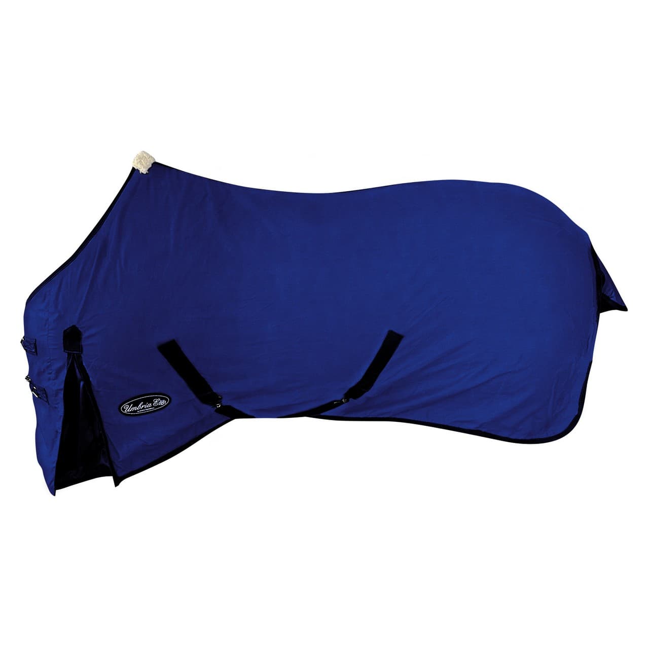 Coperta con copricoda e cinghie incrociate, vista 1
