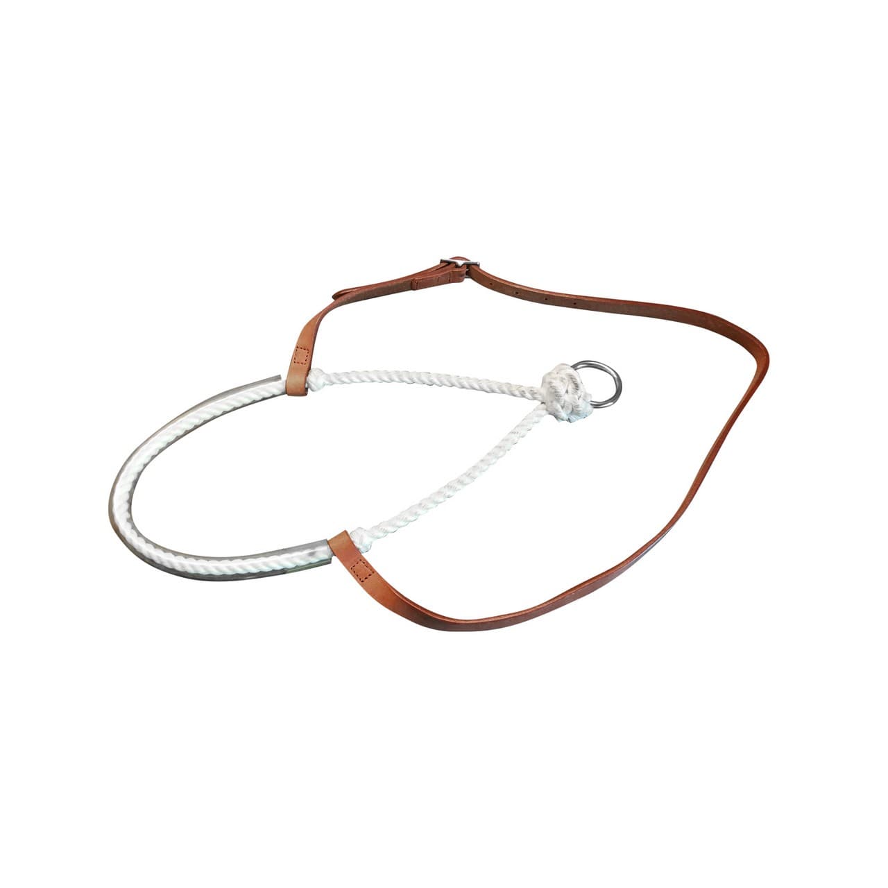 Noseband Rawhide Pool's con anello, vista 1