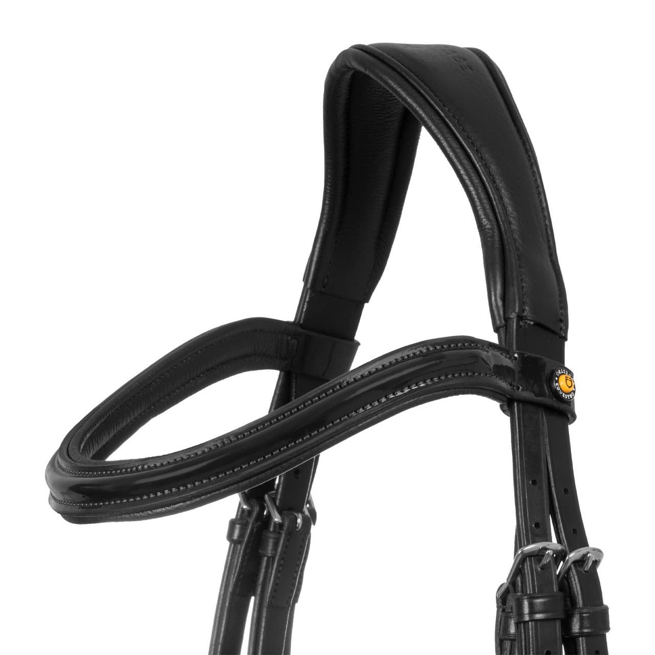 Testiera Equestro anatomica con nasalina imbottita, vista 4