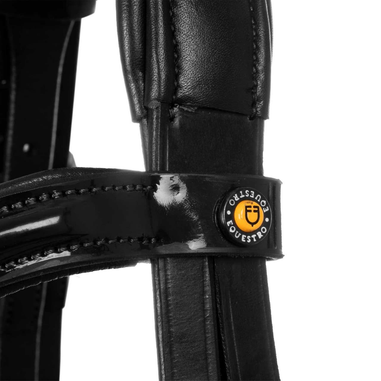 Testiera Equestro anatomica con nasalina imbottita, vista 5