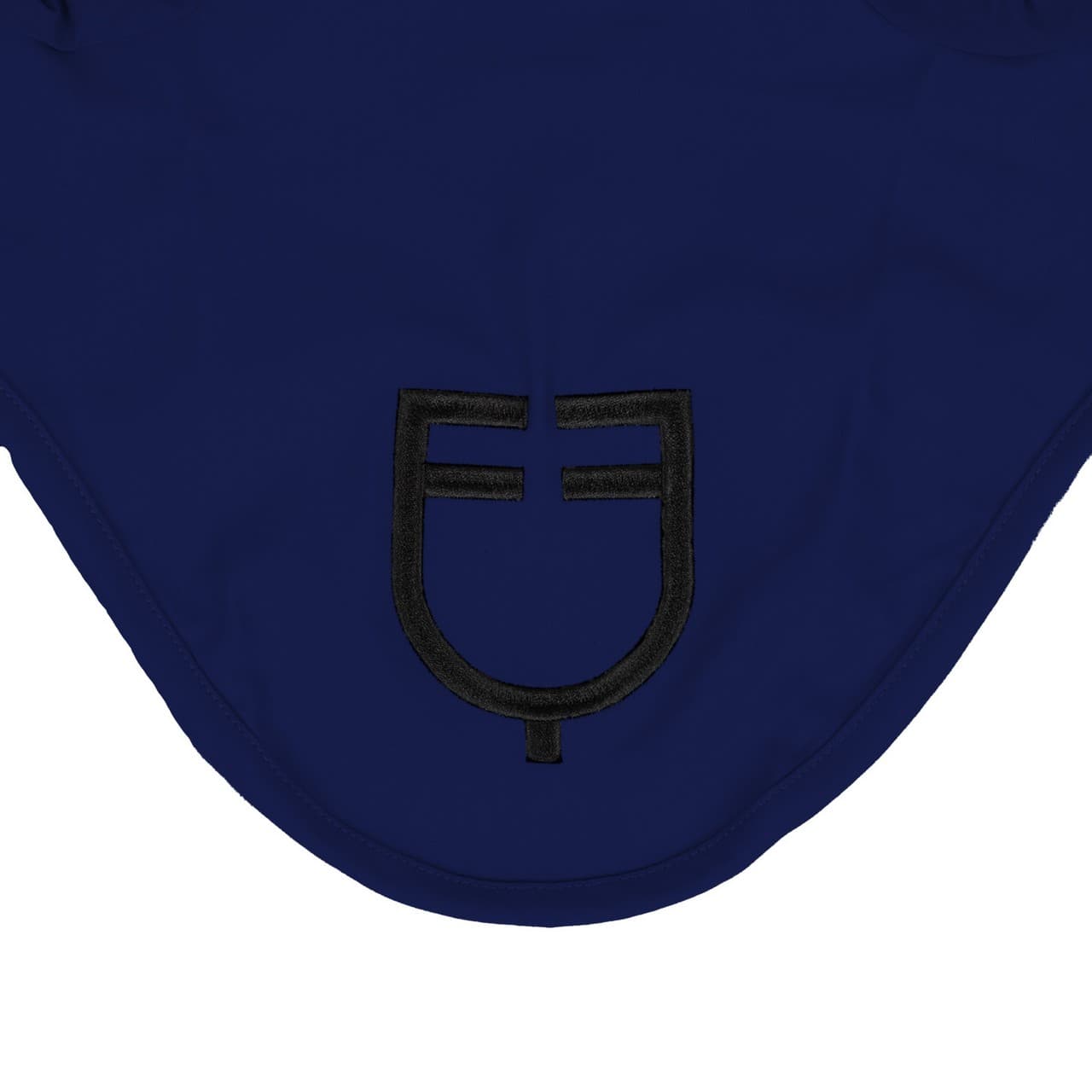 Cuffietta in tessuto tecnico elasticizzato con logo, vista 4
