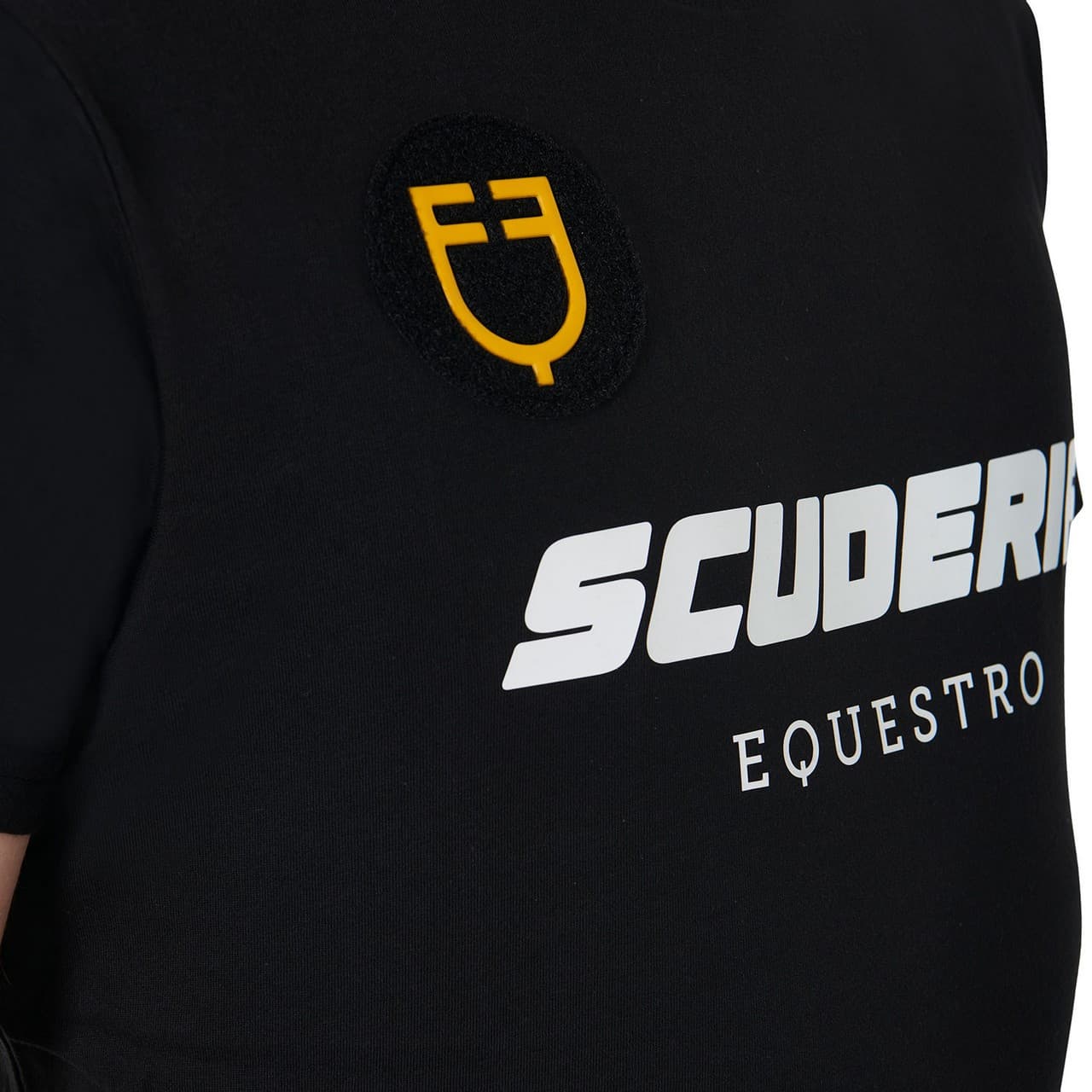 T-shirt uomo cotone stretch Scuderia Equestro, vista 3