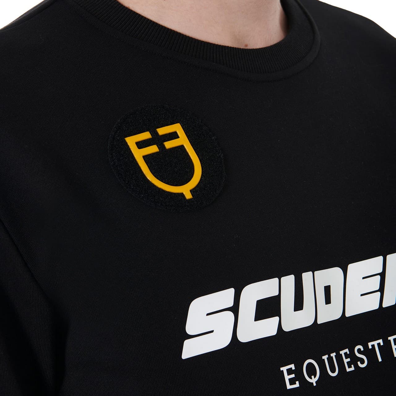 Felpa uomo girocollo Scuderia Equestro, vista 4