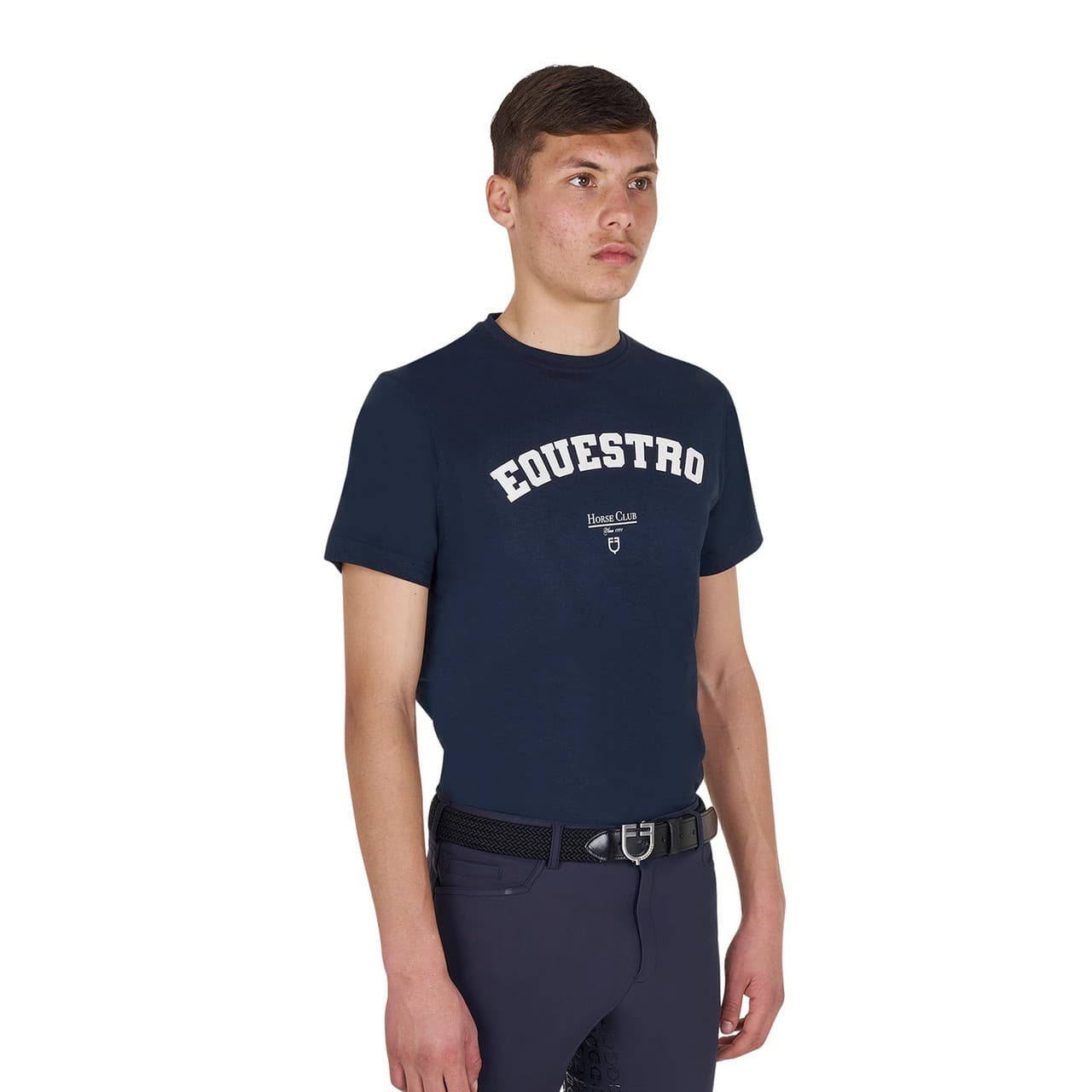 T-shirt da uomo modello Horse Club, vista 4