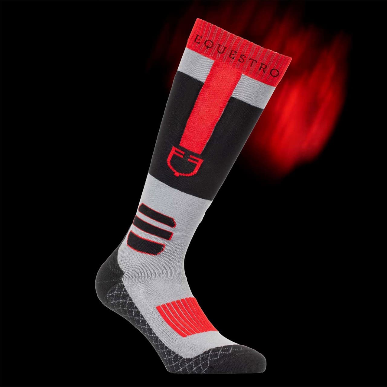 Calza Equestro unisex in tessuto tecnico traspirante, vista 1