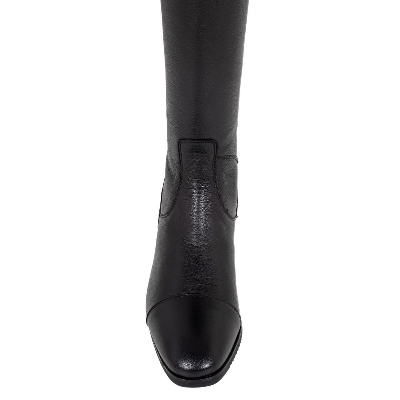 Stivali unisex in pelle di vitello zip posteriore, vista 4