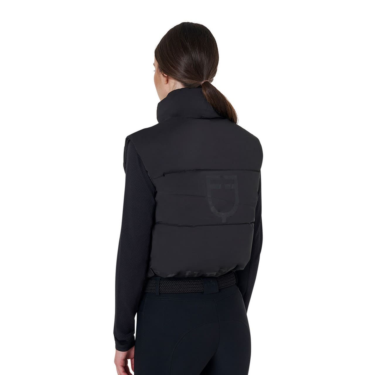 Smanicato donna corto con zip, vista 2