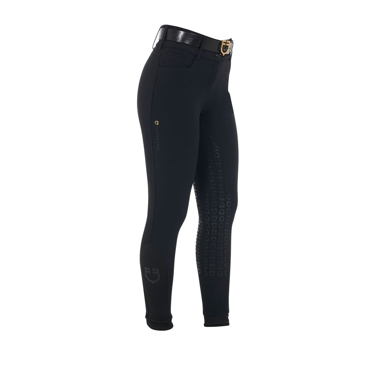 Pantaloni donna full grip a vita alta, vista 2