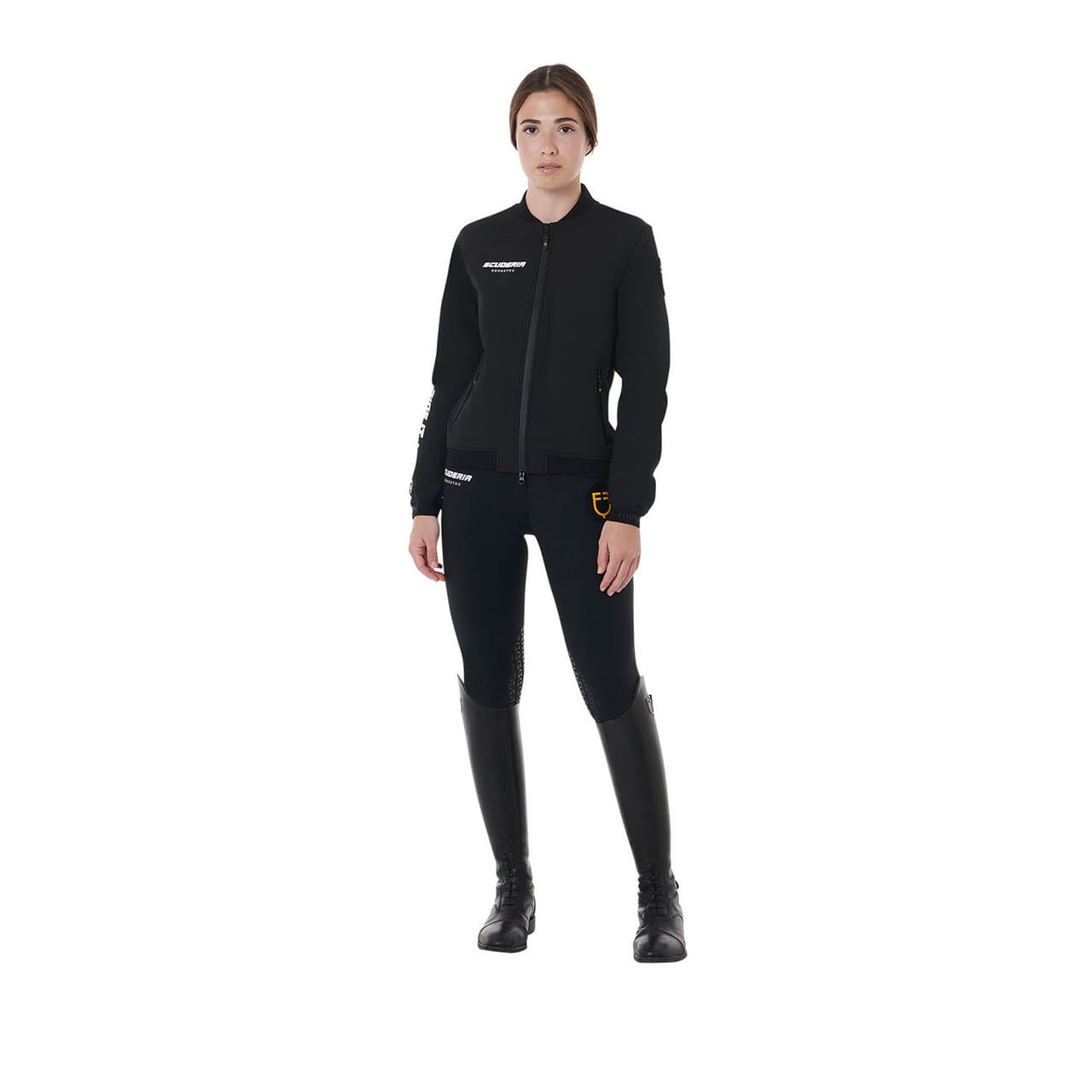 Bomber donna tessuto tecnico Scuderia Equestro, vista 6