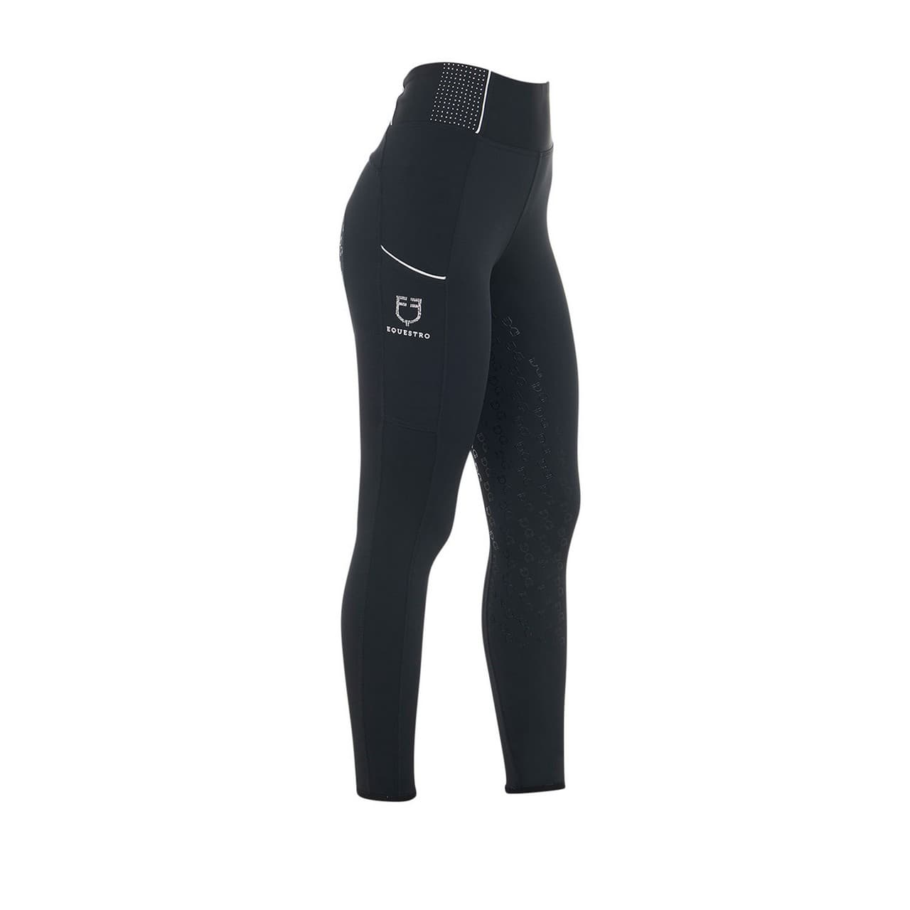 Leggings Equestro donna slim fit con strass, vista 1
