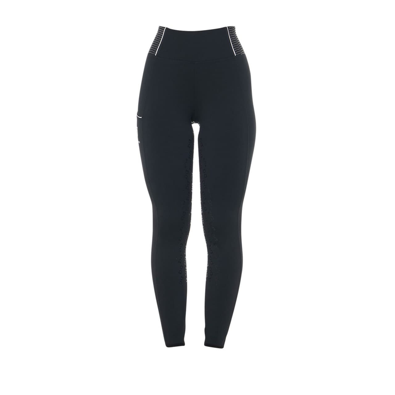 Leggings Equestro donna slim fit con strass, vista 2