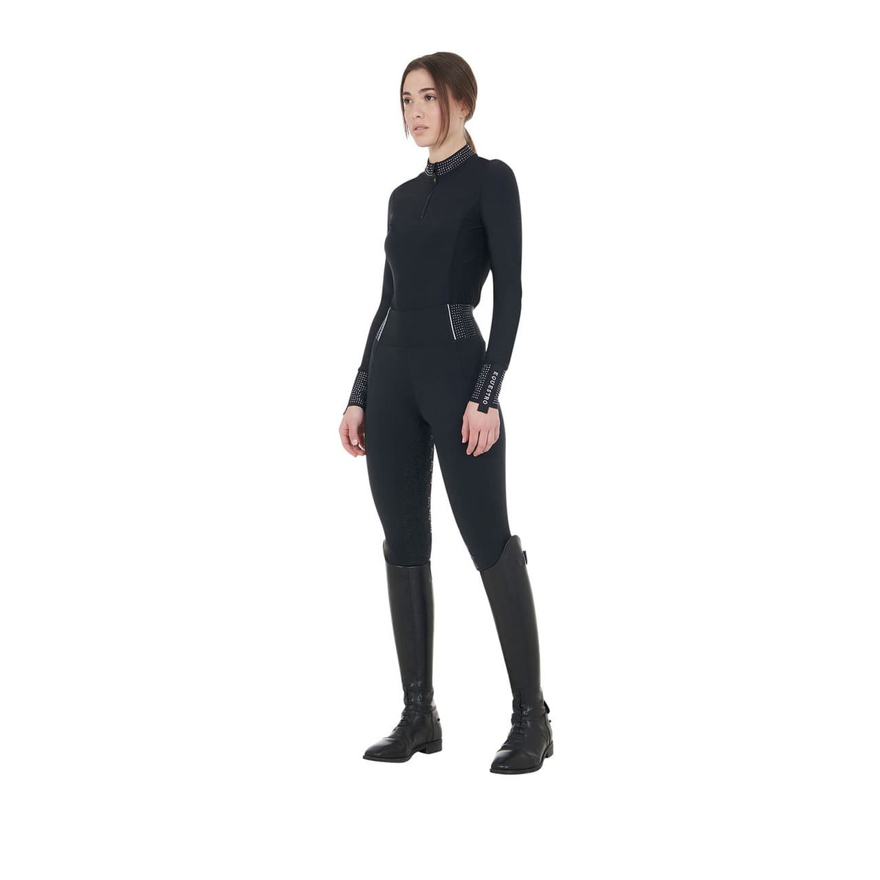 Leggings Equestro donna slim fit con strass, vista 7