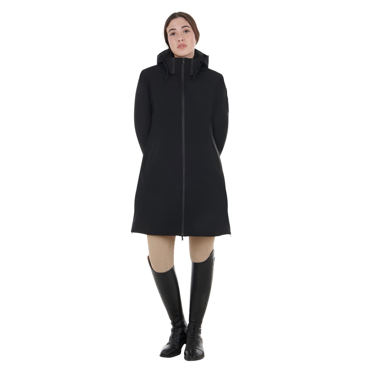 Piumino da donna idrorepellente e antivento, vista 6