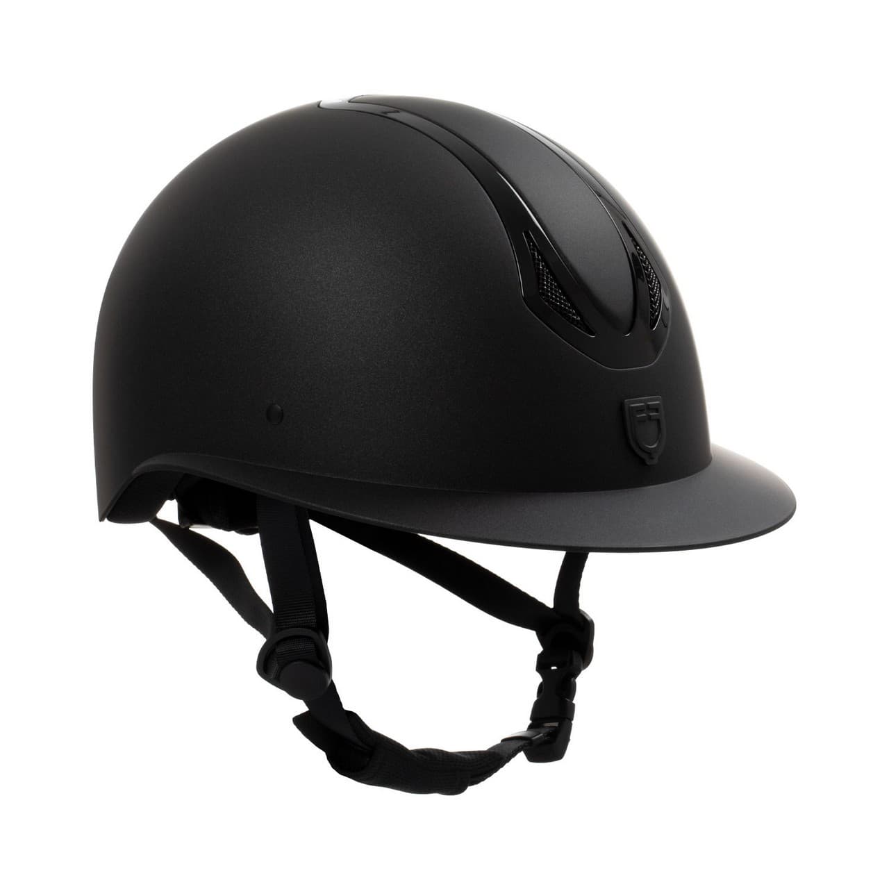 Cap donna con visiera larga omologazione EN 1384-2023, vista 1