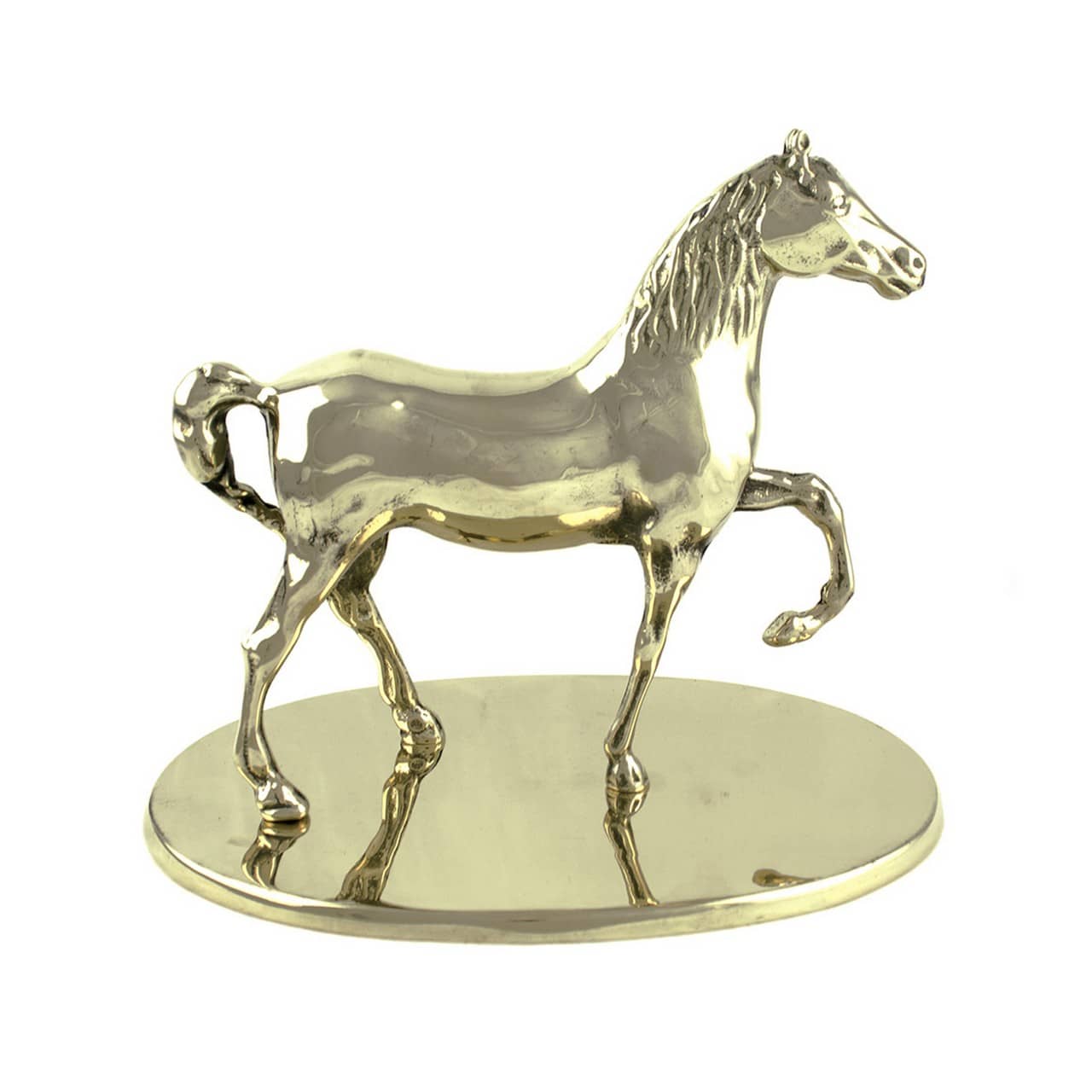Trofeo cavallo in ottone