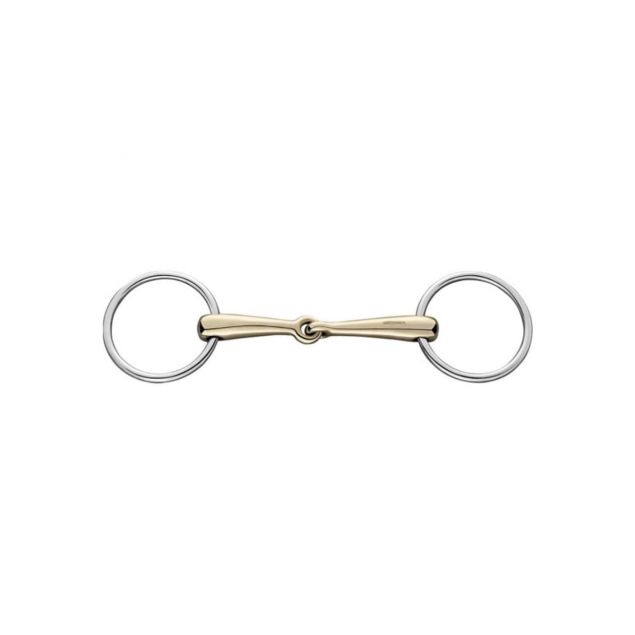 Loose Rg. Snaffle Sensogan 18mm single j. w. 70mm st.st. rg., vista 1