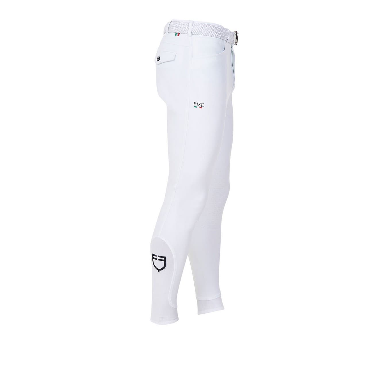 Pantaloni uomo full grip Equestro X FISE, vista 2