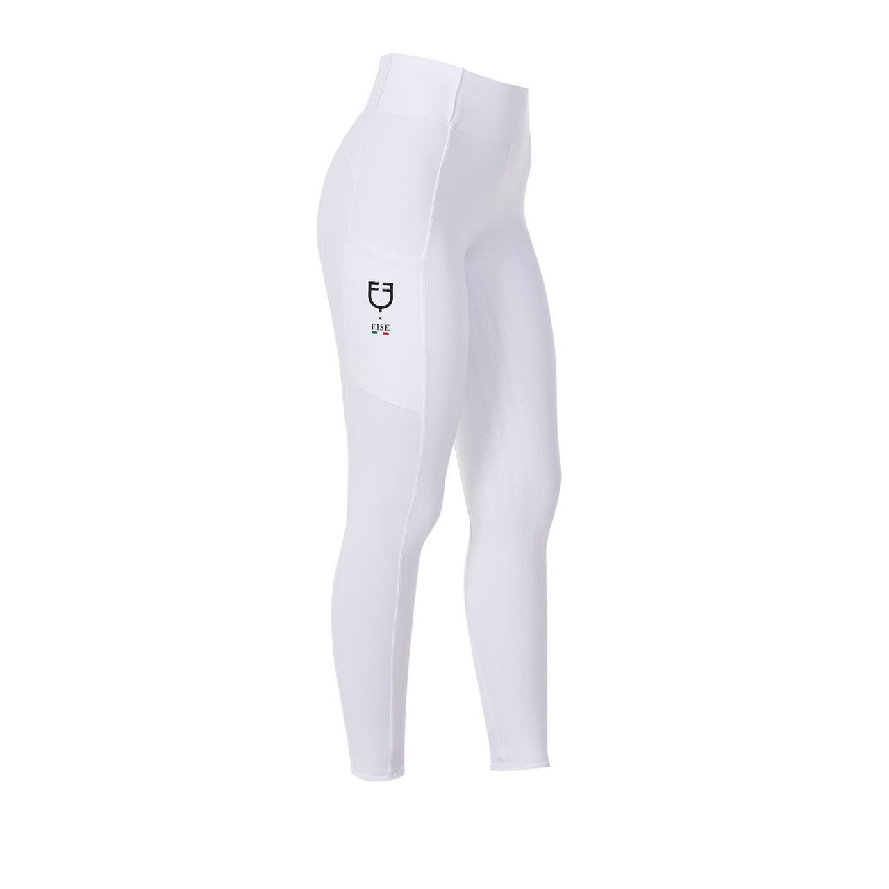 Leggings donna slim fit full grip Equestro X FISE, vista 1