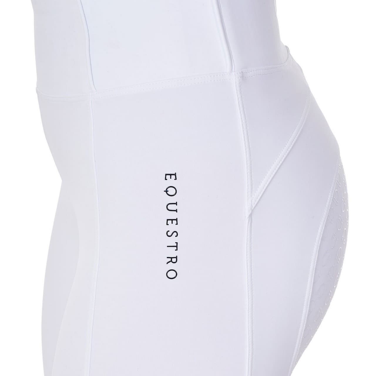 Leggings donna slim fit full grip Equestro X FISE, vista 6