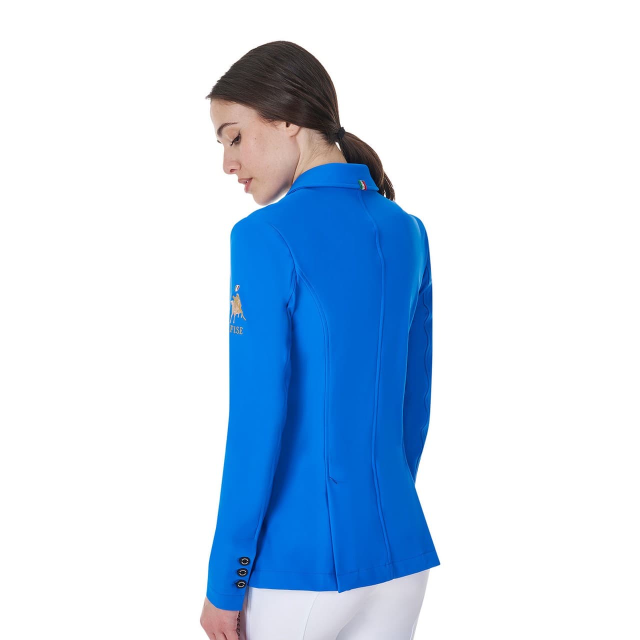 Giacca donna da concorso tre bottoni Equestro X FISE, vista 5