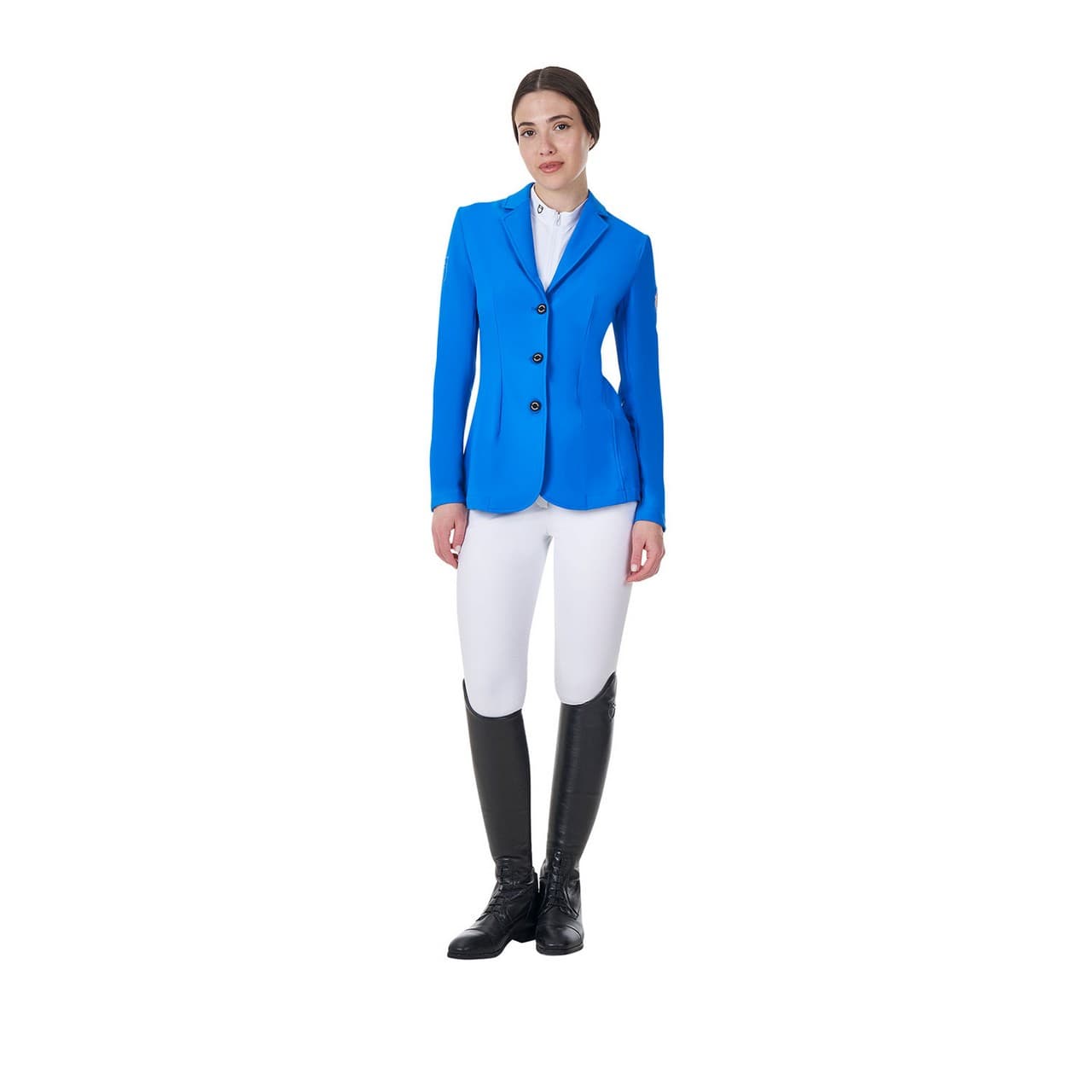 Giacca donna da concorso tre bottoni Equestro X FISE, vista 7