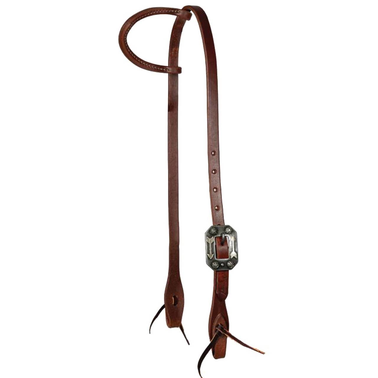 Testiera Professional's Choice in cuoio grasso 5/8" con fibbia Arrow (Rif. PCRH5E158A)