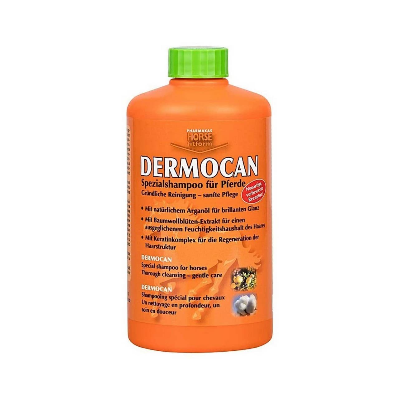 Pharmakas Dermocan Shampoo 500ml, vista 1