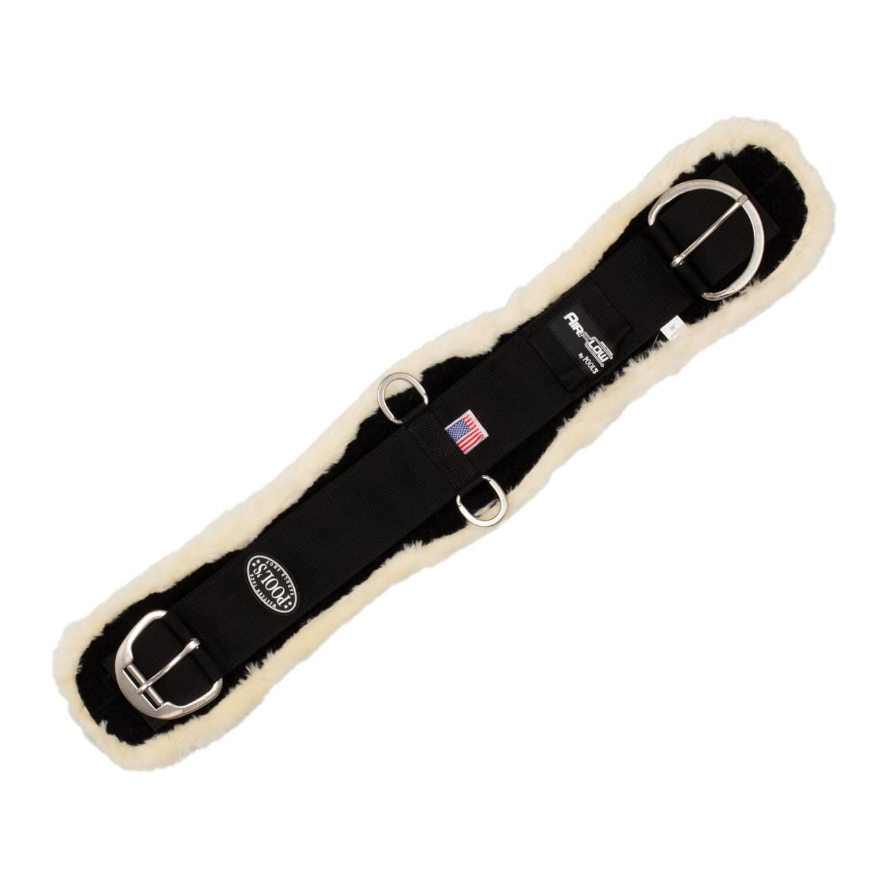 Sottopancia western Airflow Comfort con lana sintetica, vista 1