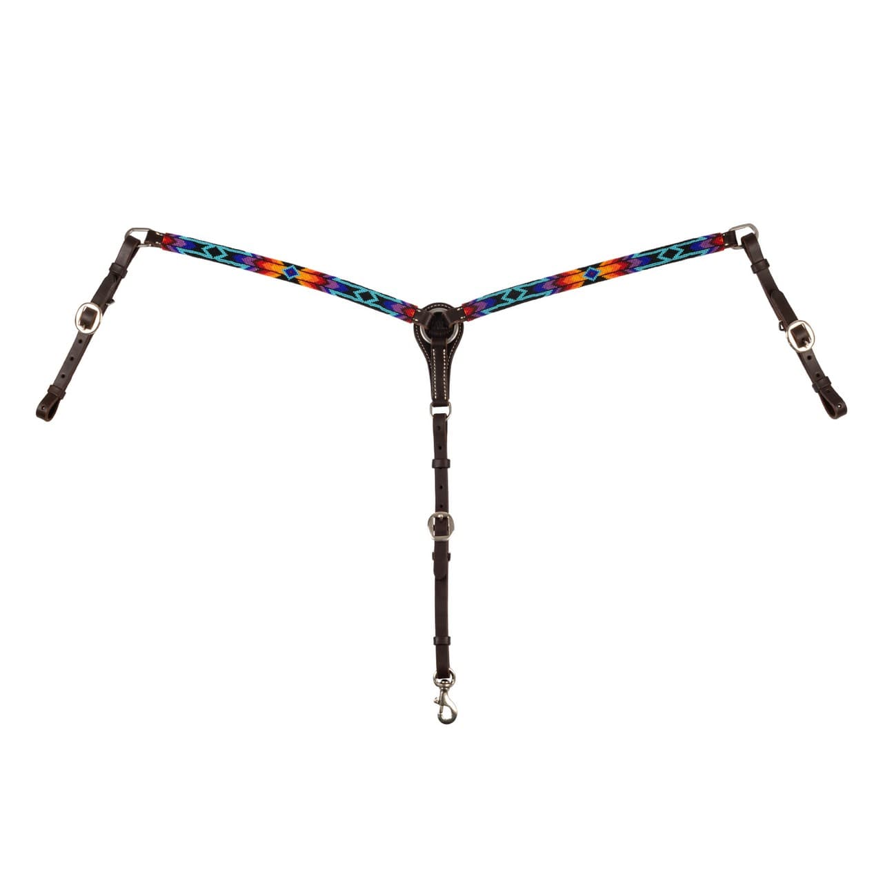 Pettorale in olio western con perline Serape, vista 1