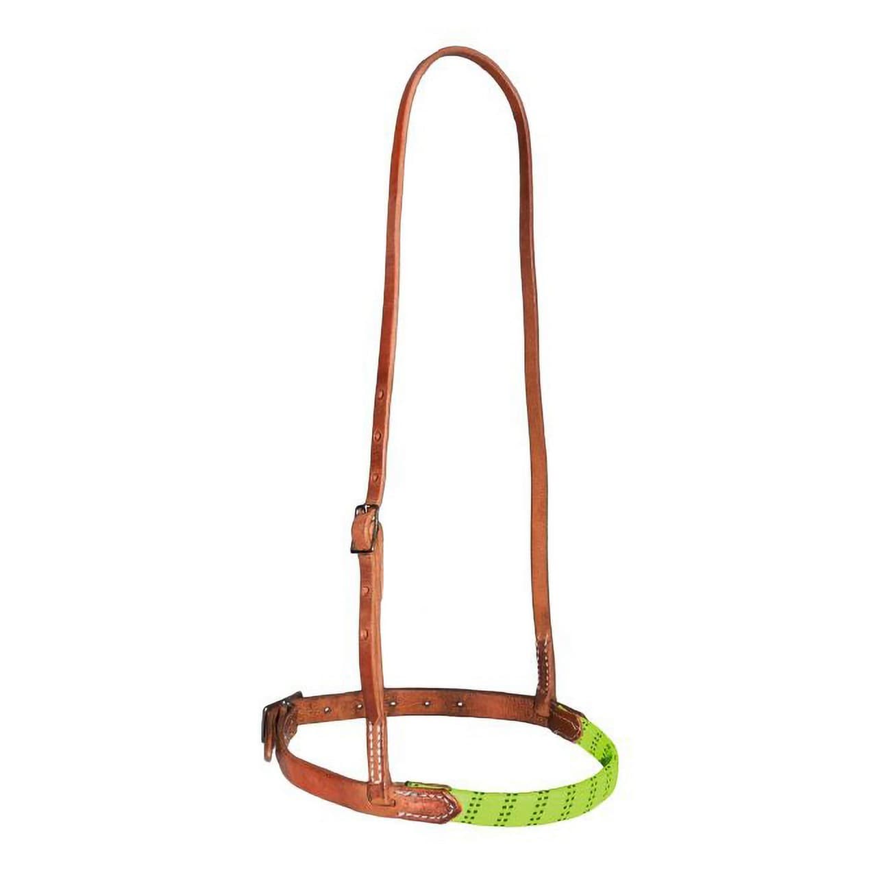 Chiudibocca in cuoio/elastico, Schutz Brothers 8036, vista 1