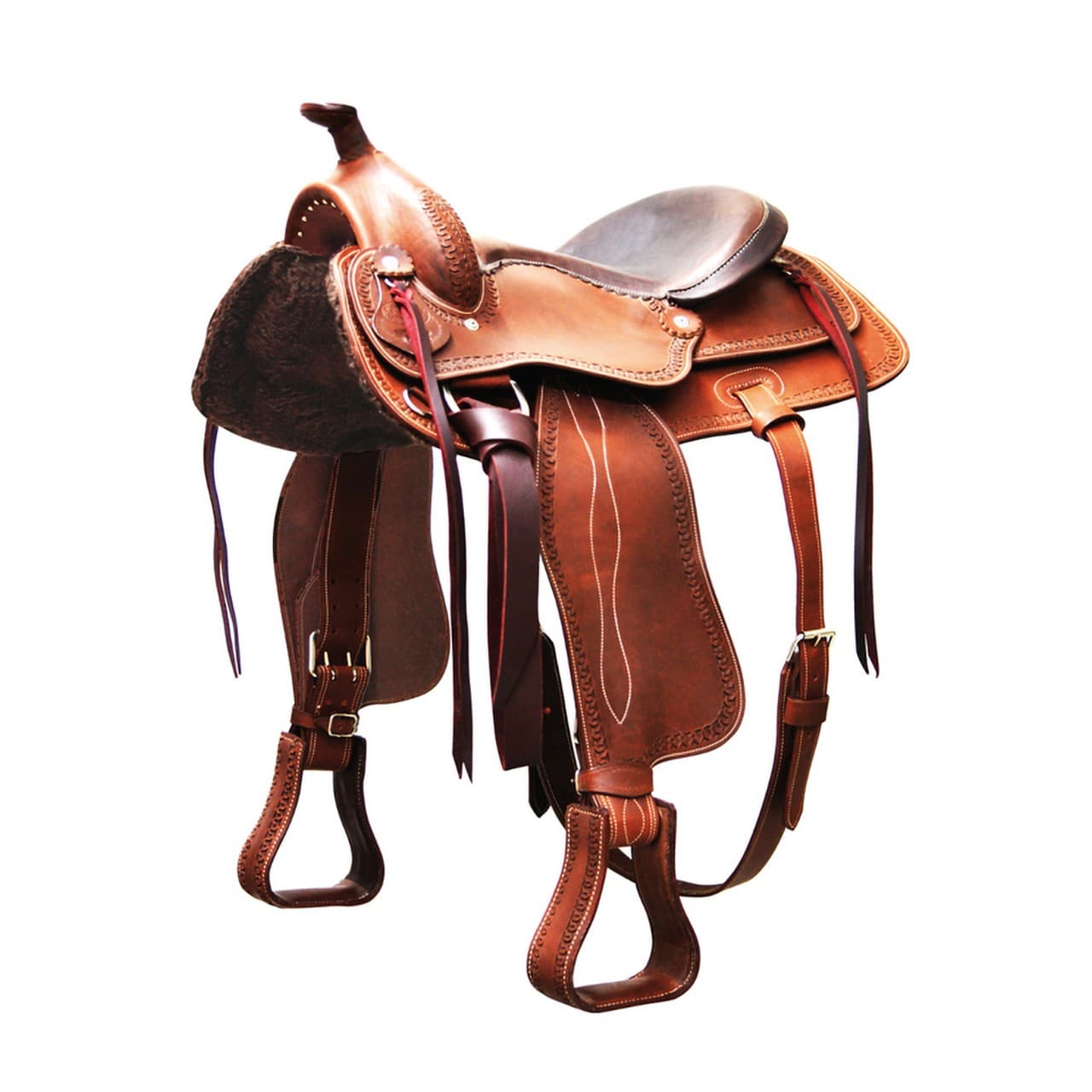 Sella Reiner Red Horns, vista 1