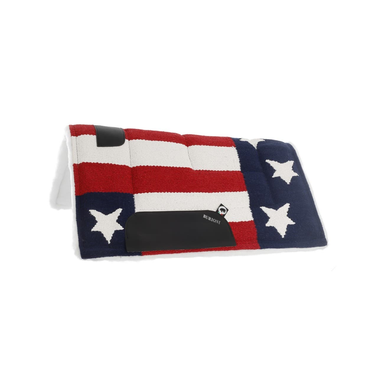 Sottosella western sintetico modello USA Flag, vista 1