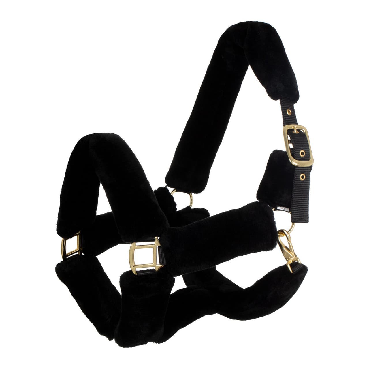 Cavezza in nylon con inserti in lana sintetica Premium, vista 1
