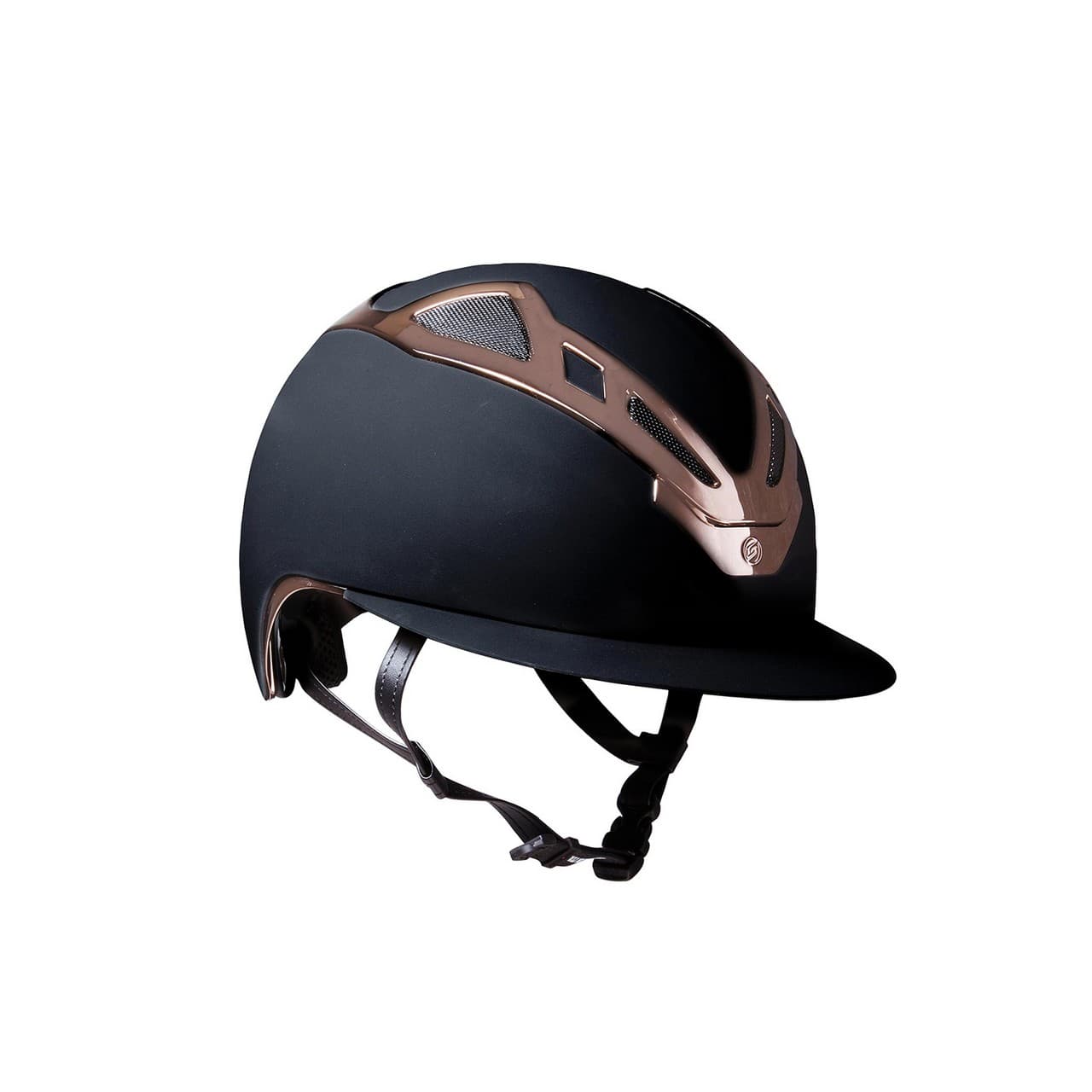 Casco Apex Chr Blk matt/rose gold lady, vista 1