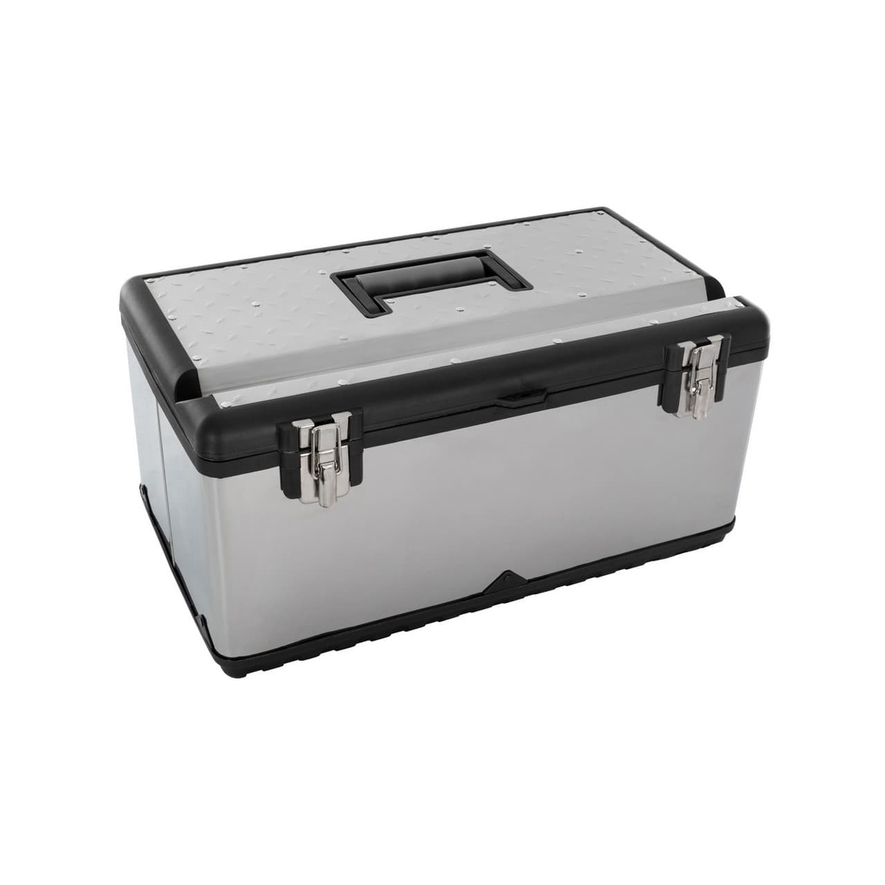 Baule con rinforzo e chiusure in metallo, vista 1
