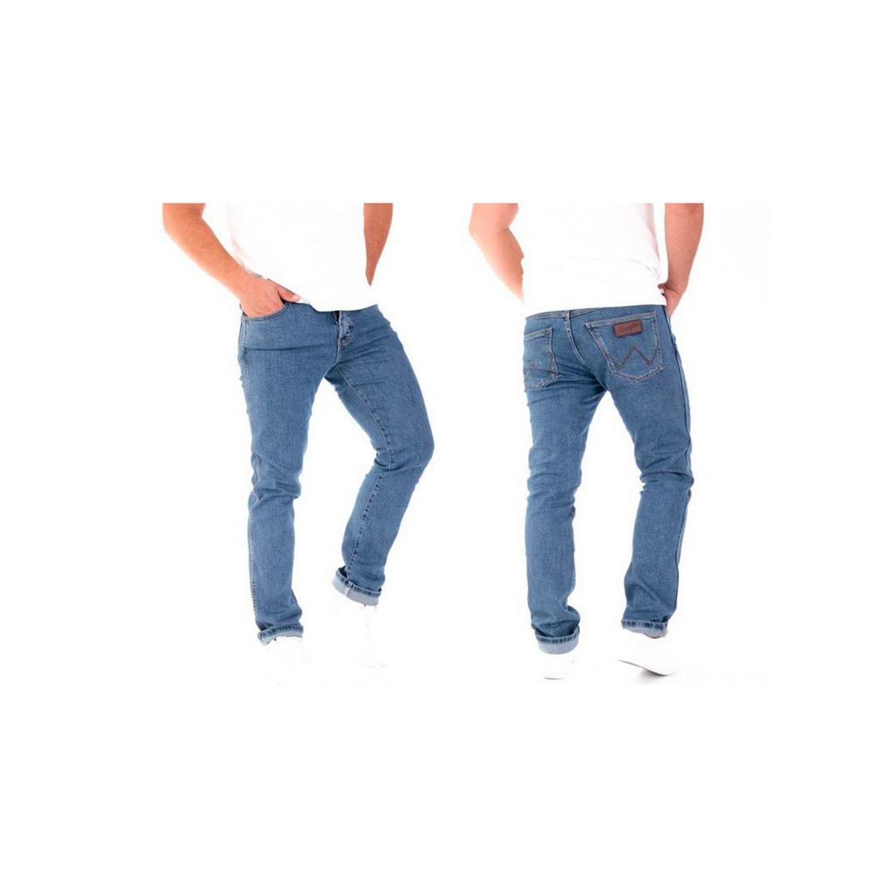 Jeans Wrangler Spencer Midstone elasticizzato, vista 1