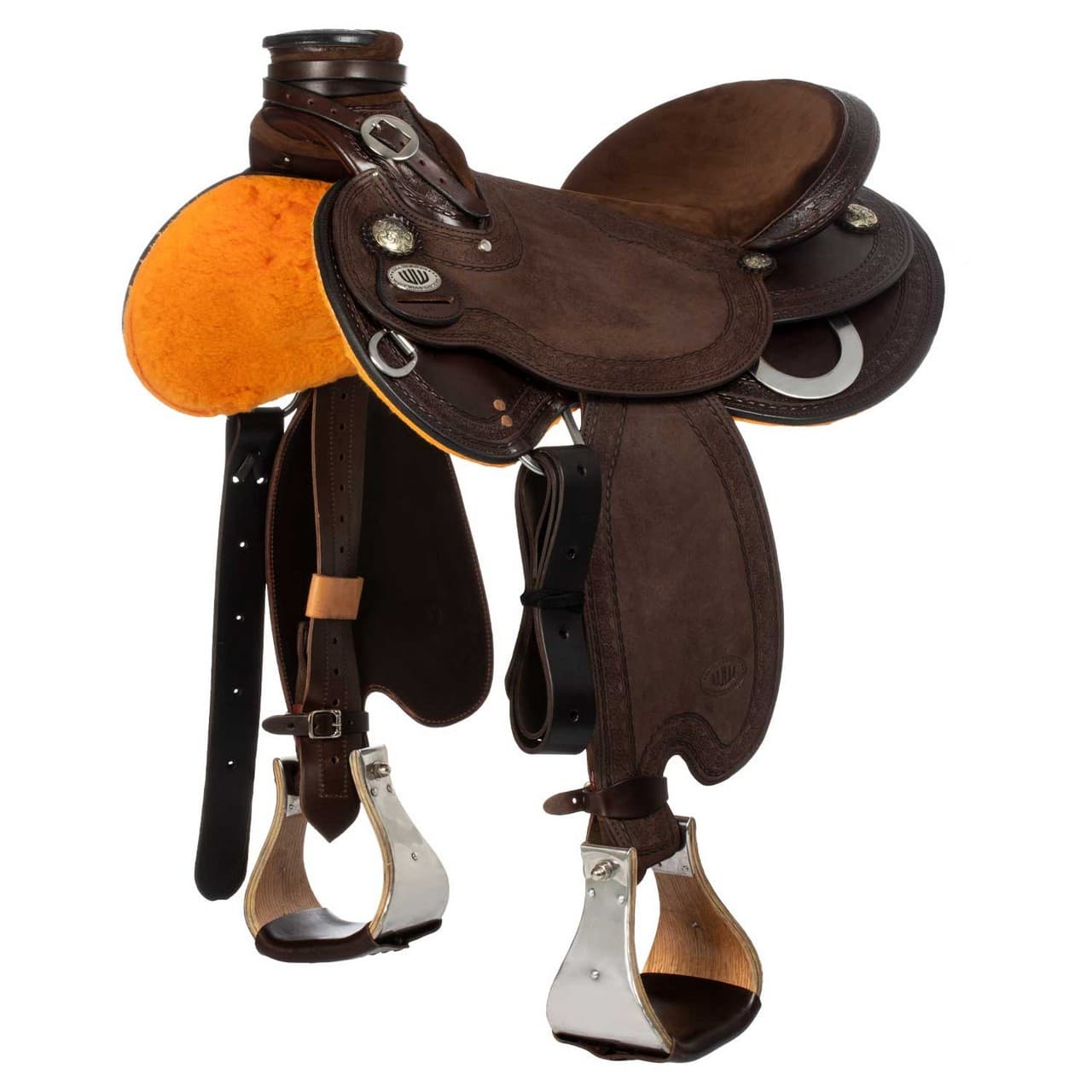 Selle Westwood classic wade border #66 brown, vista 1