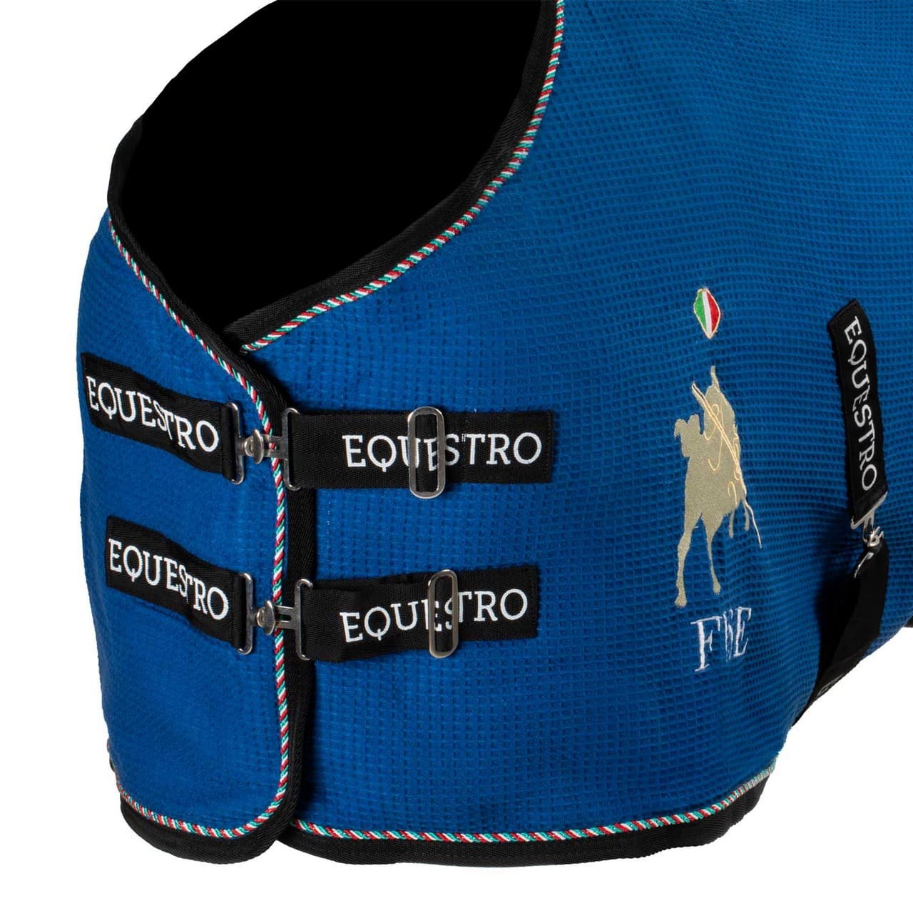 Coperta da box in tessuto waffle Equestro X FISE, vista 2