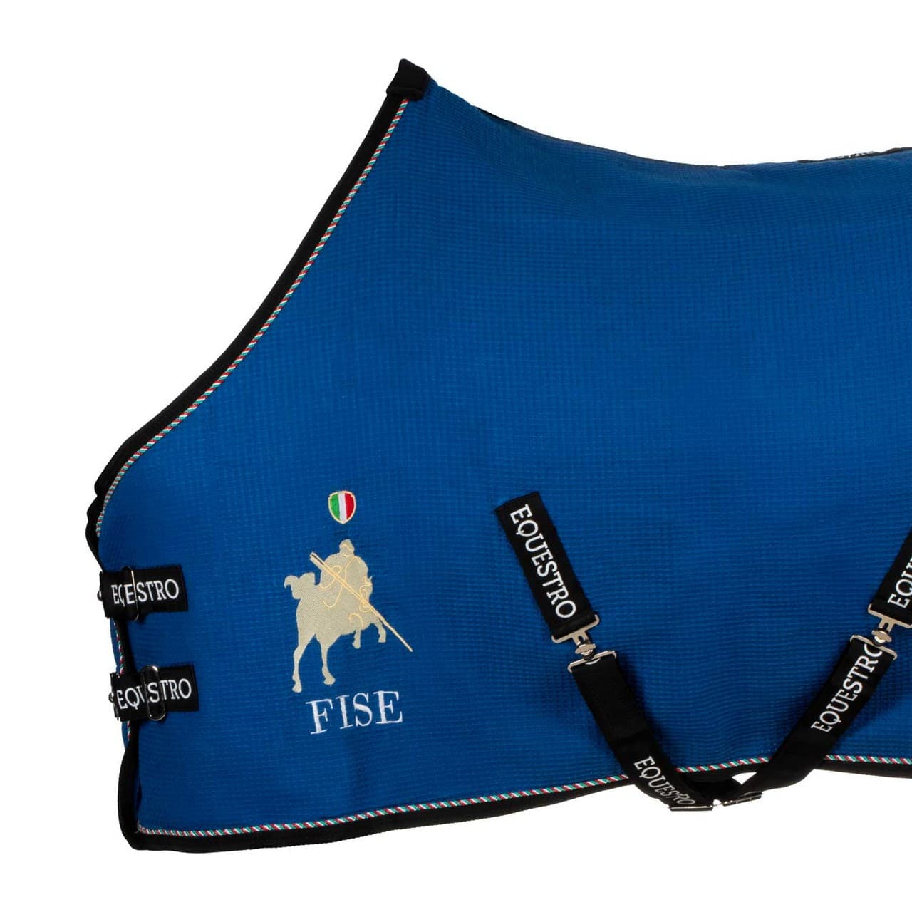 Coperta da box in tessuto waffle Equestro X FISE, vista 6