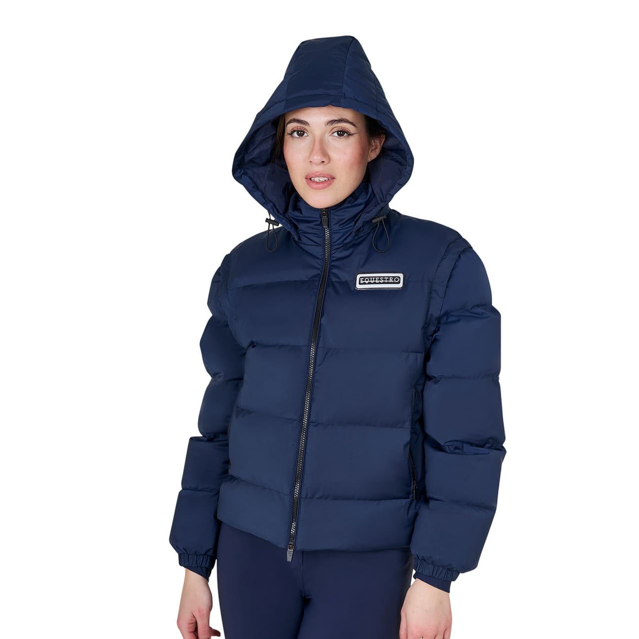 Piumino donna 3 in 1 con inserti staccabili, vista 5