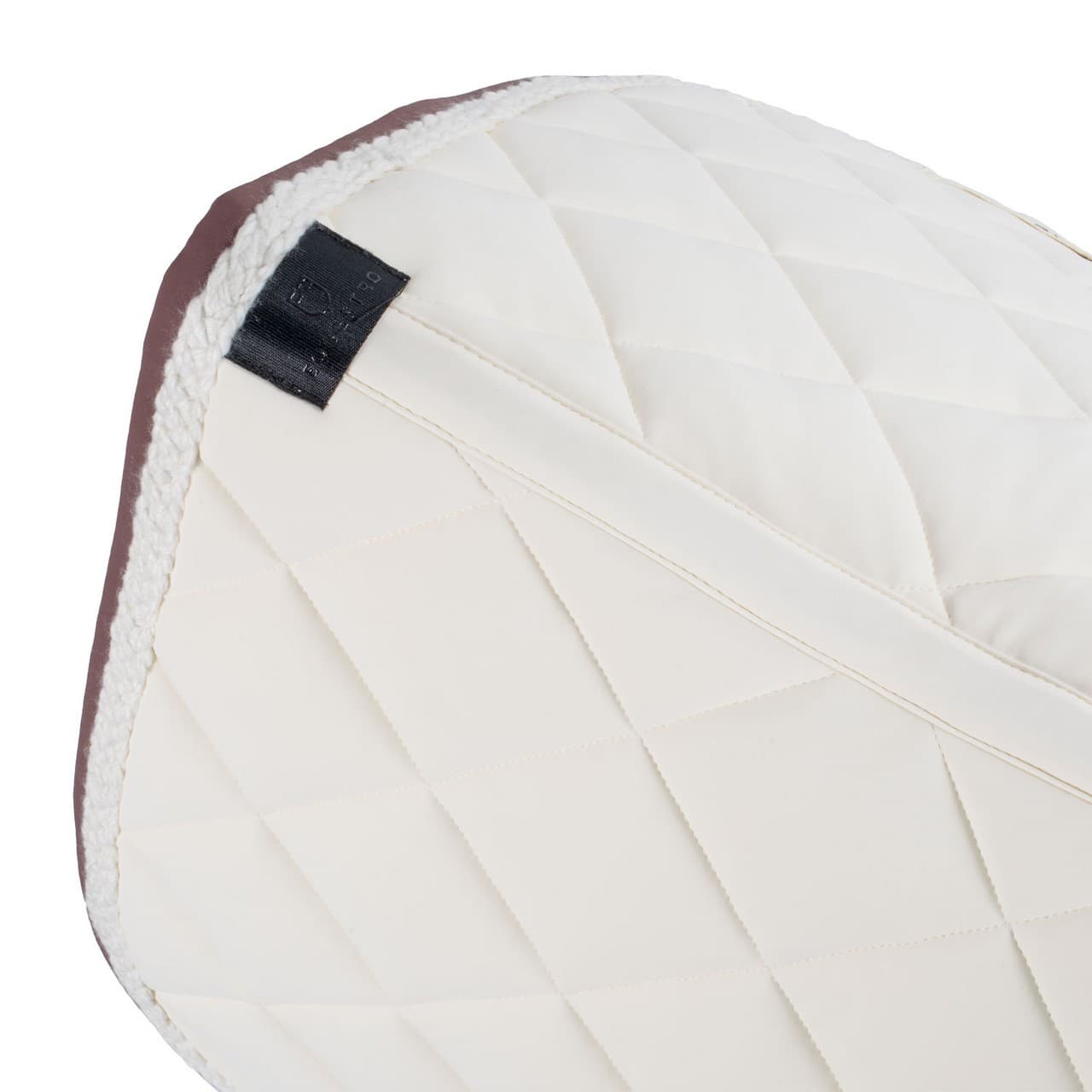 Sottosella dressage con cordoncino intrecciato, vista 3