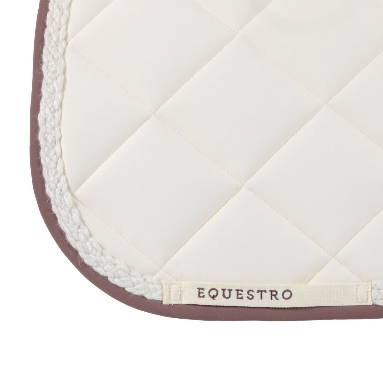 Sottosella dressage con cordoncino intrecciato, vista 4