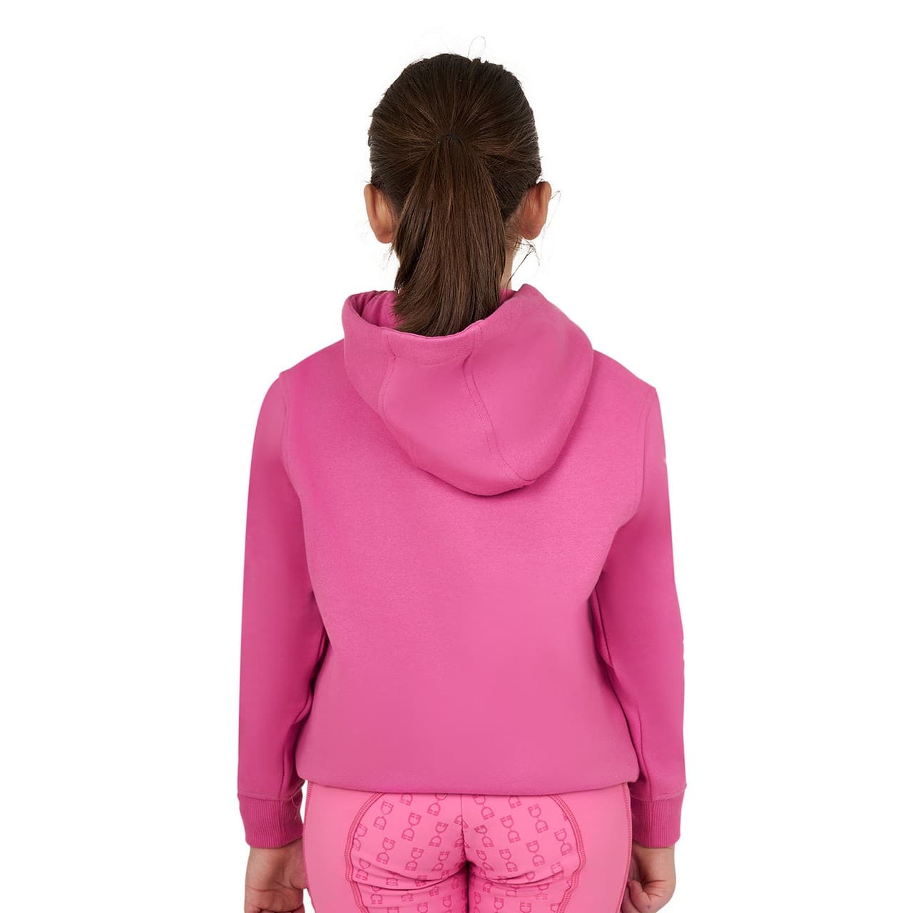 Felpa bambina Winter Love con cappuccio, vista 2