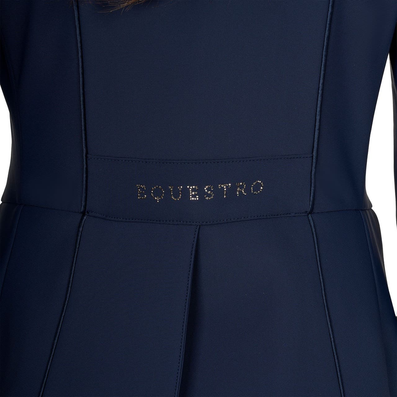 Frac donna in tessuto tecnico con strass, vista 2
