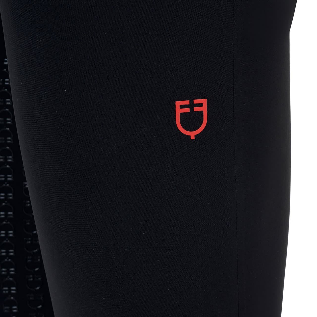 Pantalone slim fit uomo Equestro Ridertechnology full grip, vista 4