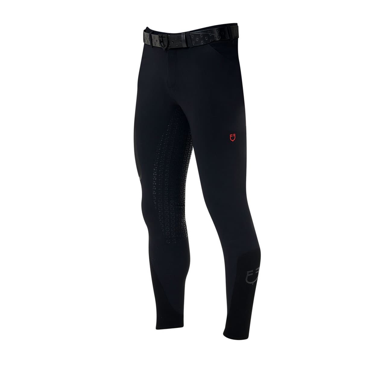 Pantalone slim fit uomo Equestro Ridertechnology full grip, vista 5