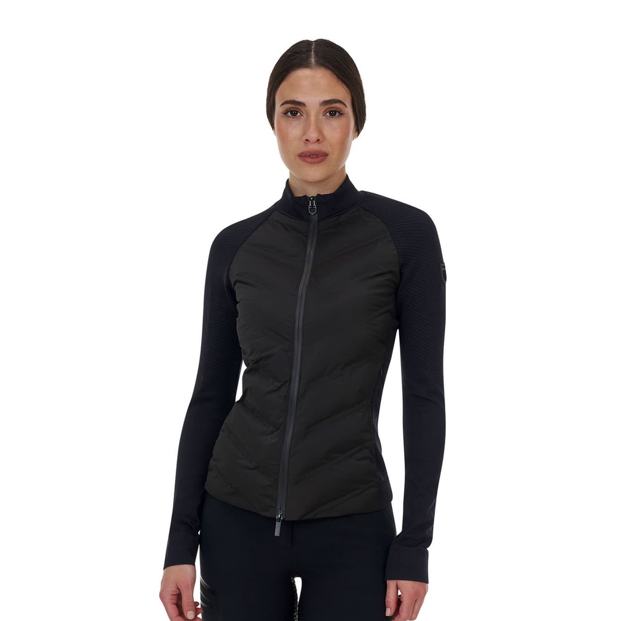 Capospalla tecnico donna Equestro Ridertechnology Hibryd, vista 1