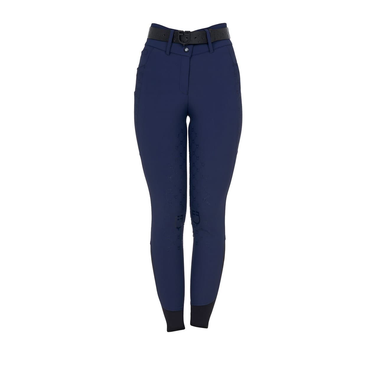 Pantaloni donna a vita alta monogram, vista 1