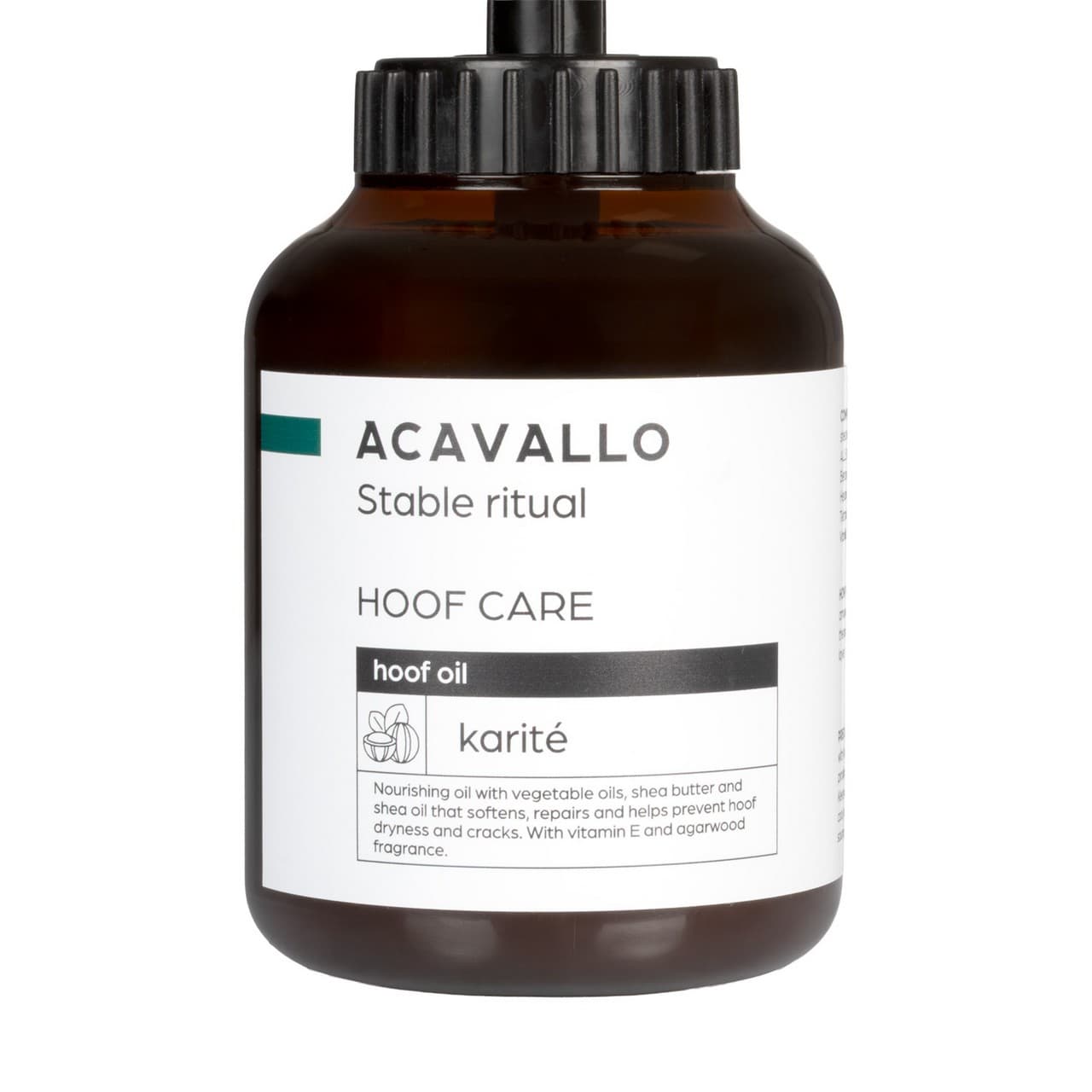 Olio per zoccoli al karité 500ml, vista 2