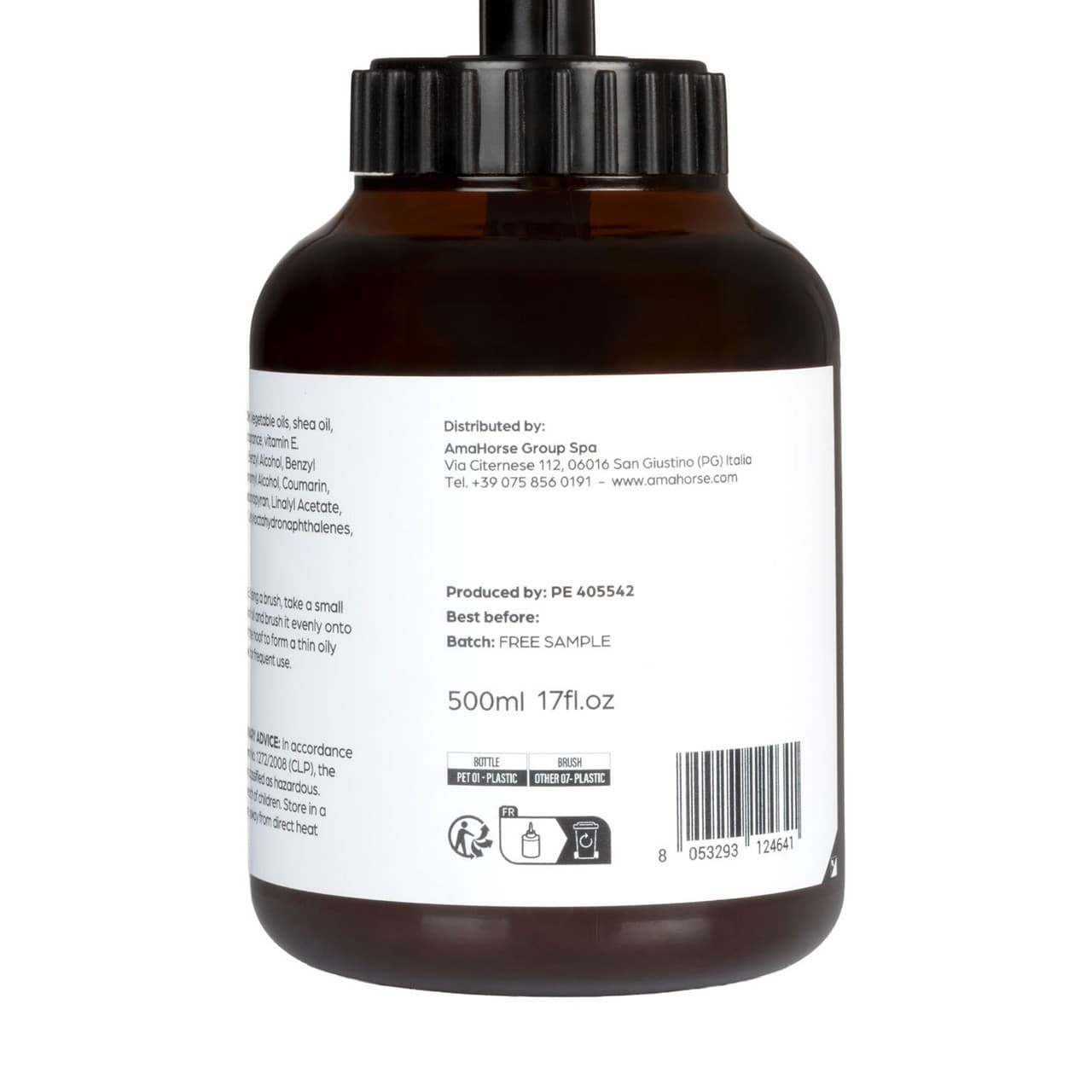 Olio per zoccoli al karité 500ml, vista 4
